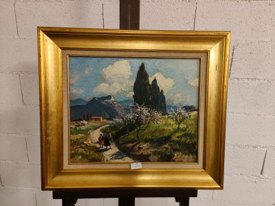une image d'un tableau accroché au mur