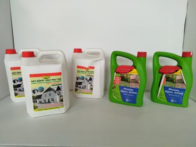 STAR MAISON & BAYER Lot de 5 bidons anti-mousse et fongicide…