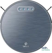 an image of a robotic vacuum cleaner on a white background
