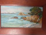 a picture of a painting hanging on a wall