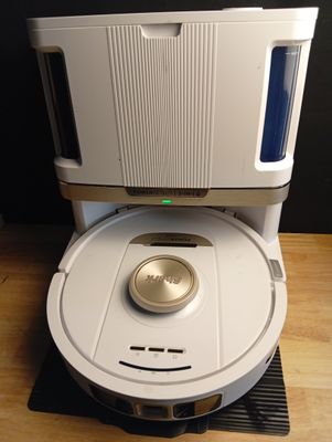 a robot that is sitting on top of a table