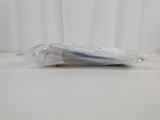 a plastic bag with a toothbrush inside of it