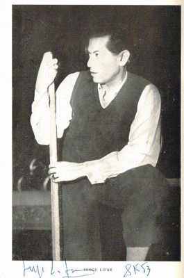 DANSE – Serge LIFAR (1905-1986, danseur et chorégraphe) / « …
