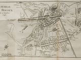 map of the battle of baaule in the french civil war