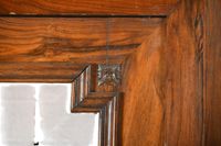 BIBLIOTHEQUE anciennement armoire à glace en placage de loup… (photo 6)