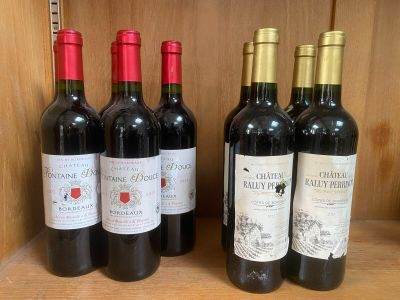 A L'ETUDE - LITIGE TRANSPORT - LOT VIN BORDEAUX comprenant 4 bouteille - Photo 1