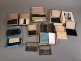 a lot of boxes that are sitting on a table