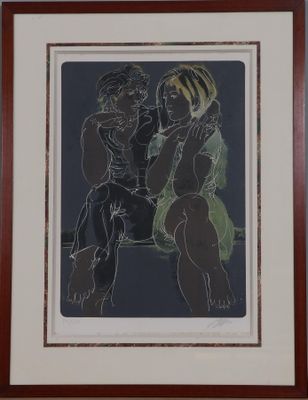 Hans ERNI (1909-2015). Les deux amies.