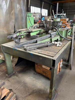 Lot de : table établi sans étau 160/120/80