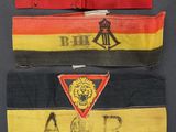three different types of belts with different colors and designs on them