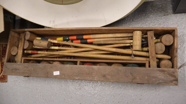 Ancien jeu de croquet