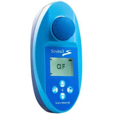 a close up of a digital thermometer on a white background