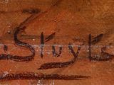 an image of a close up of a piece of wood with writing on it