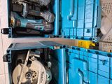 a blue tool box with tools inside of it