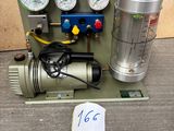 gauges and gauges on the back of a machine