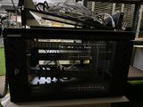 an image of a rack with a bunch of wires on it