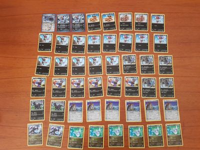 POKEMON - 100 cartes glaciation plasma non triées