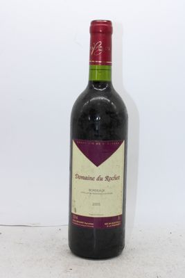 2005, Domaine DU ROCHET, Bordeaux contrôlée, 1 blle Voir pho…