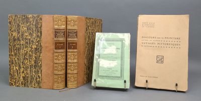 Réunion de 3 ouvrages en 4 volumes sur la peinture : 1. CARR…