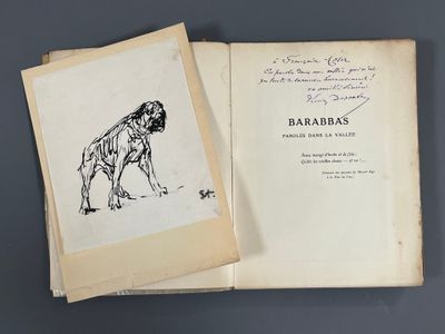 STEINLEN. DESCAVES (Lucien). Barabbas. Paroles dans la vallé…