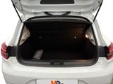 a white car with its trunk open on a white background