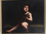 une image représentant un tableau où l'on voit un enfant jouant de la guitare