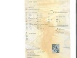 a document with a picture of a person on it
