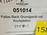a sign that says palas back gungegra mit kochplatten