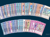 a lot of cards that are on the table