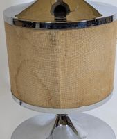 DELMAS, France, vers 1960-1970, lampe à poser en métal bross… (photo 3)