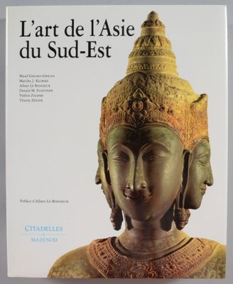 the cover of the book l ' art de l ' asie du sud - est