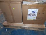 two boxes that are stacked on top of each other
