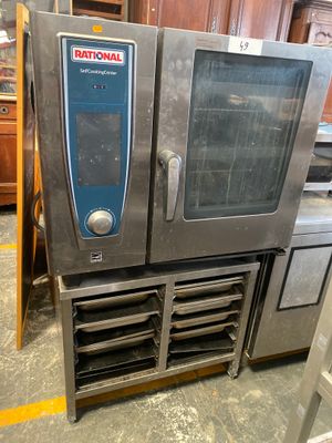 an image of a commercial oven sitting in a kitchen