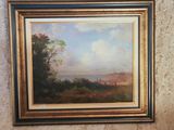 a picture of a painting hanging on the wall