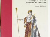 a picture of a book with a picture of a man holding a staff