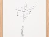 dessin d'un arbre dans un cadre en bois sur fond blanc