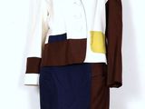 an image of a mannequin wearing a skirt suit and jacket