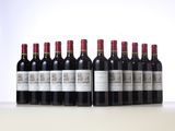 a group of bottles of wine sitting on top of a table