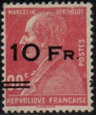 a stamp with a picture of a man on it