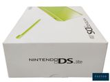 the nintendo ds lite box is open and ready to be used