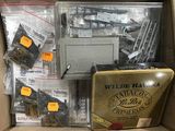 a box full of assorted items that are in the box