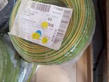 a box full of different colored wires and wires