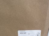 a box with a label on it sitting on a table