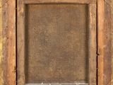 an image of a painting of a wooden frame on a white background