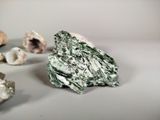 several different types of rocks and stones on a white surface