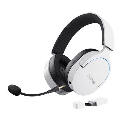 a close up of a pair of headphones with a microphone