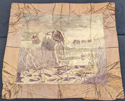 une image représentant un dessin d'éléphant sur une feuille de papier