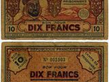 deux anciens billets de banque français