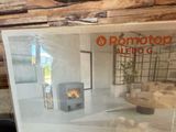 a picture of a picture of a living room with a fire place