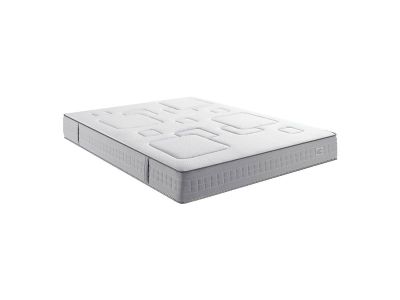 1 Matelas 140x190 cm - SIMMONS - Ressorts ensachés + mousse …